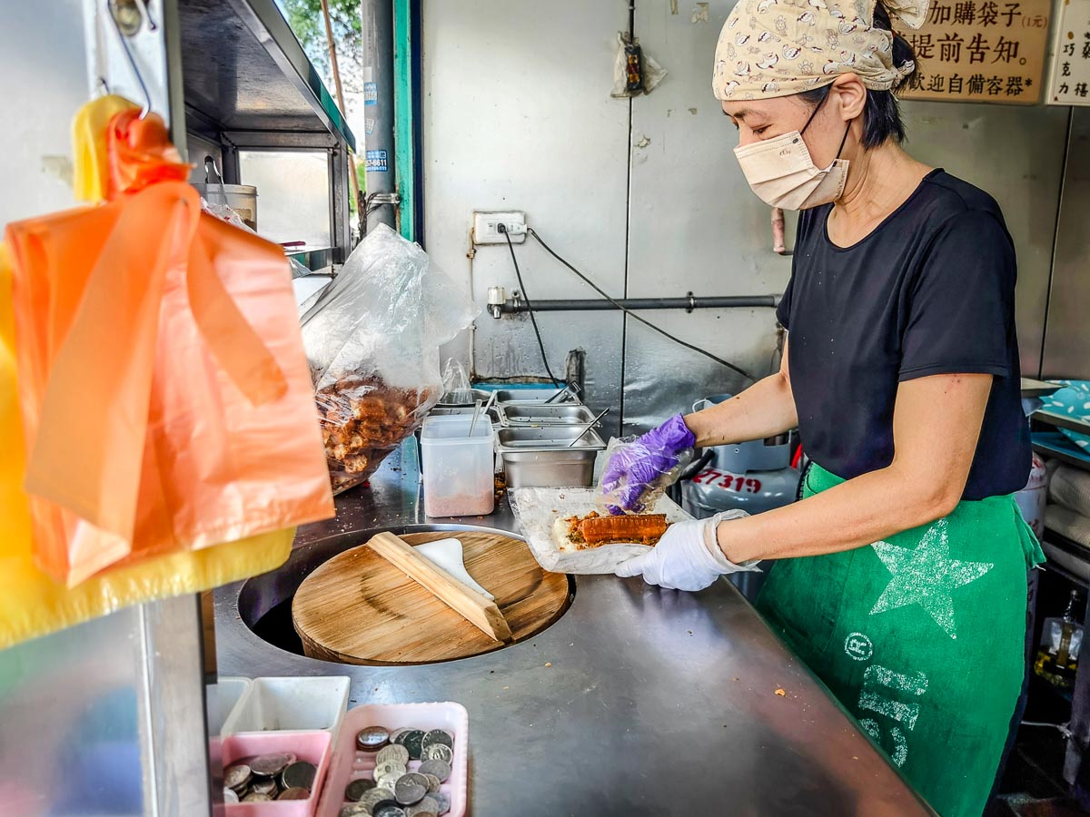 大業路無名飯糰｜剉冰店裡的手工飯糰人氣老店