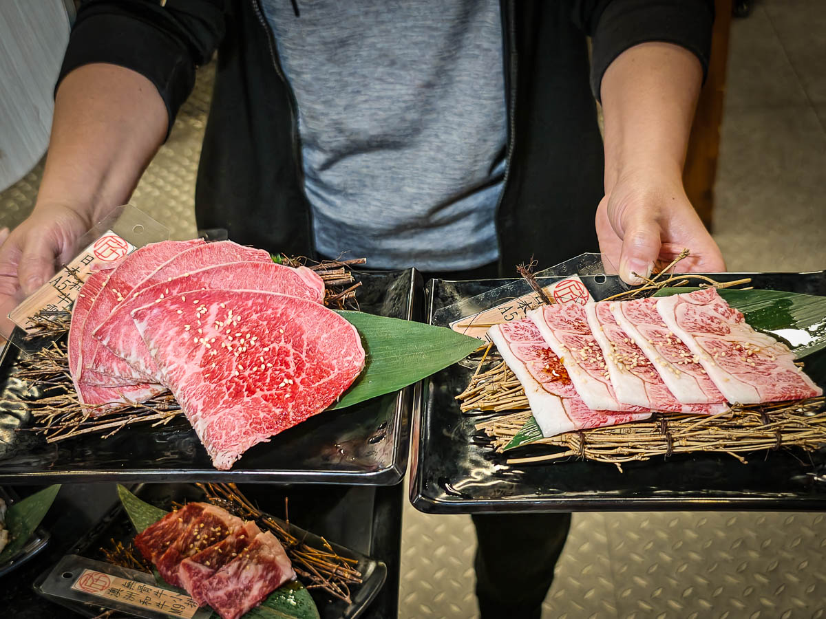 匠夯日式燒肉｜超時送肉品！千元價位嗑生食級干貝、日本生蠔，新鮮生魚片吃到飽，藝文特區美食，藝文特區烤肉