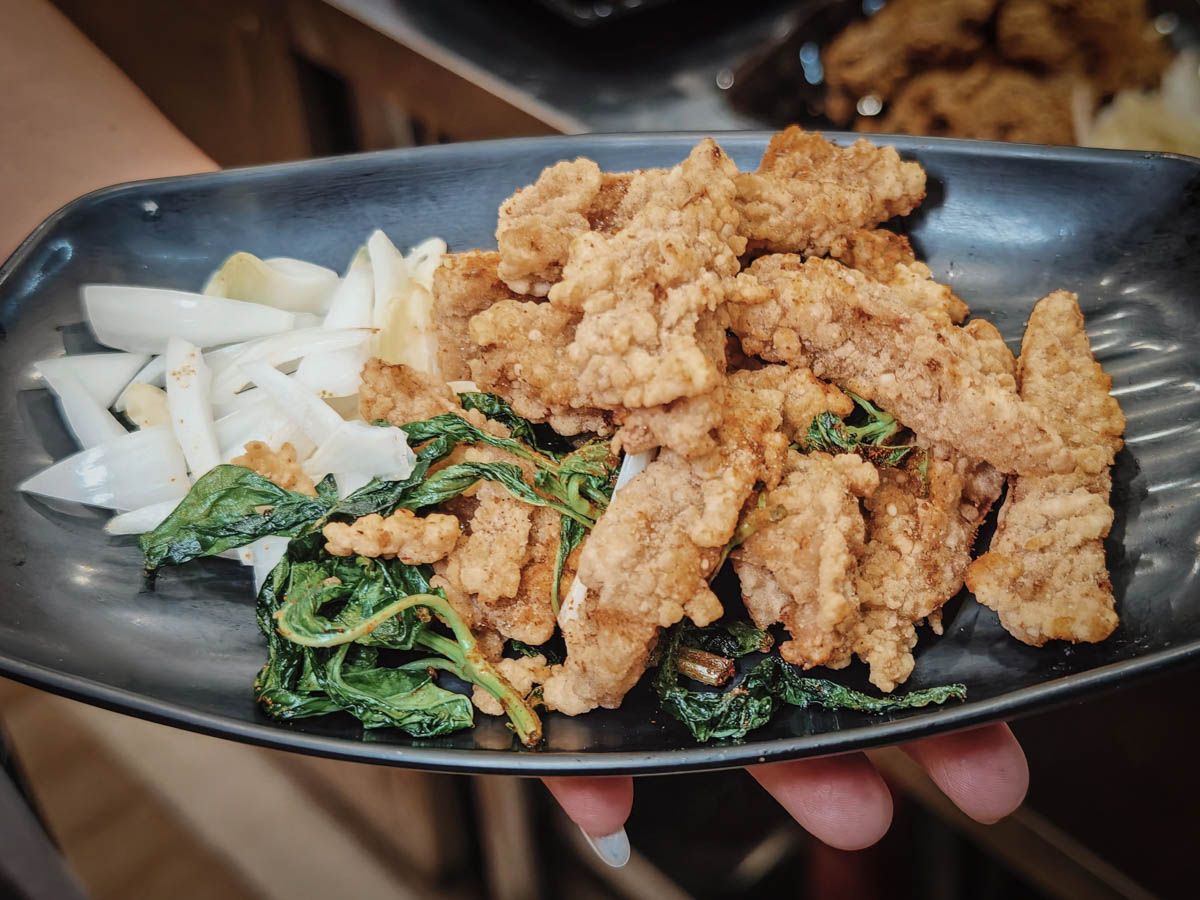 阿淘串串鹹酥雞串燒｜平價串燒×炸物，50+種烤物、炸物越夜越美味，桃園串燒，桃園宵夜