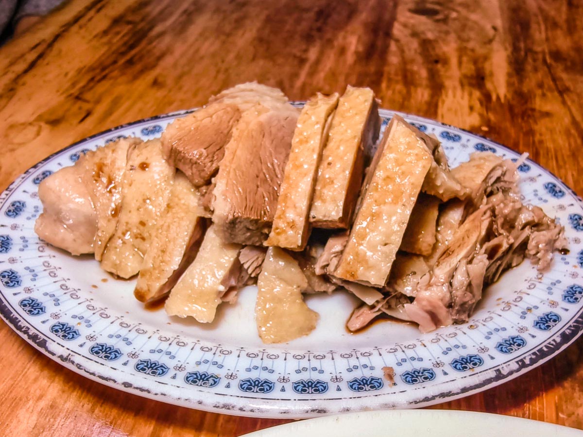 永樂街鴨肉麵｜桃園大廟後方隱藏版在地老店，鴨肉鮮嫩湯頭爆香，永樂街小吃推薦，桃園鴨肉麵推薦，大廟後美食