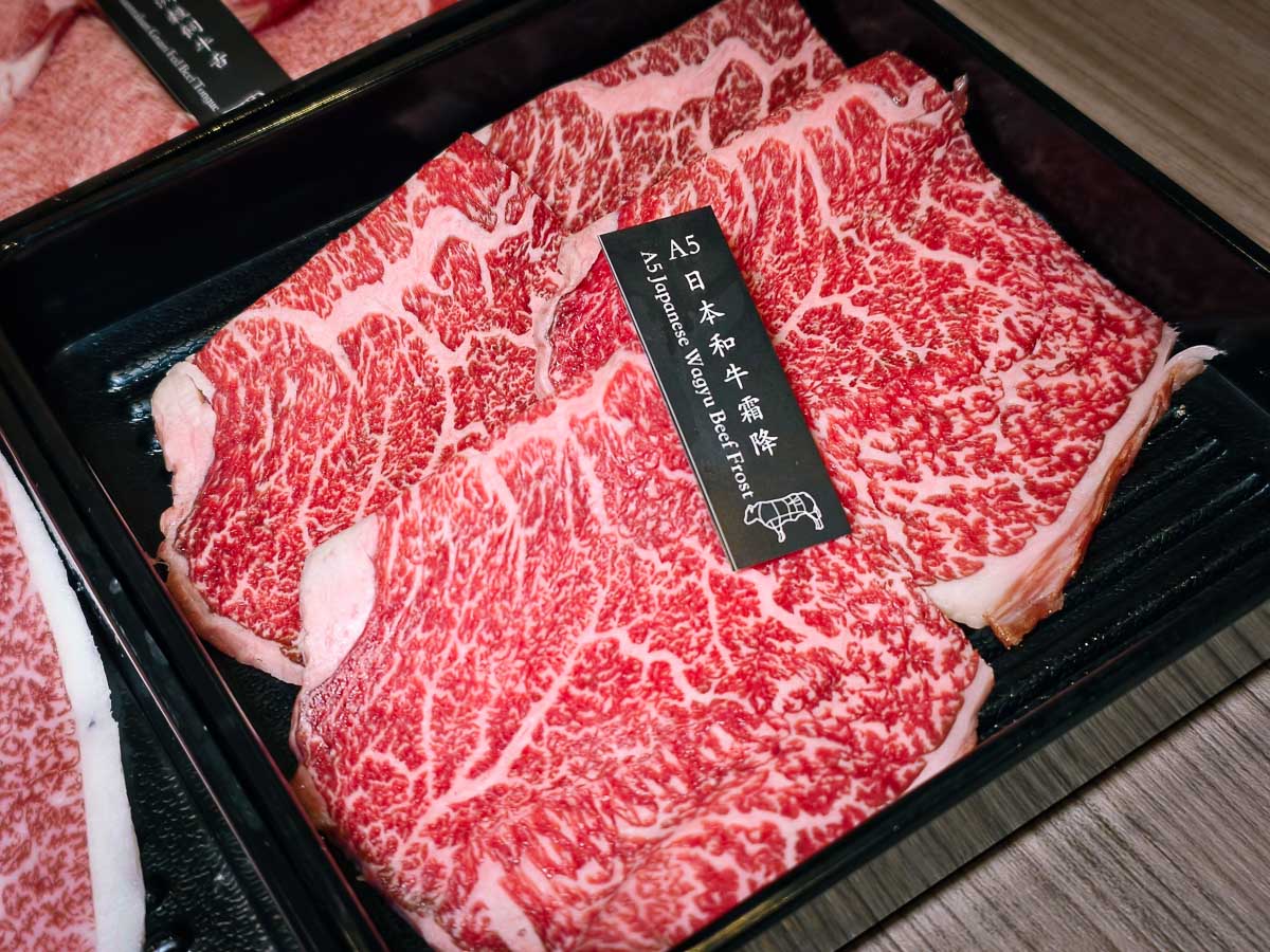 精焱鍋物｜桃園最狂A5日本和牛吃到飽火鍋，狂嗑A5和牛＋天使紅蝦就回本，精焱火鍋，林口火鍋，和牛吃到飽