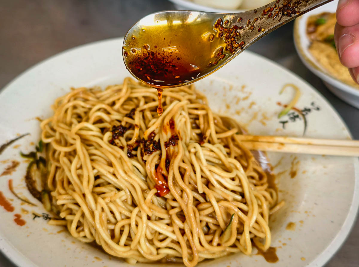 陳記涼麵蒜味肉羹｜麻醬涼麵、蒜味肉羹湯，在地最強雙主打小吃，桃園小吃，桃園涼麵，桃園肉羹